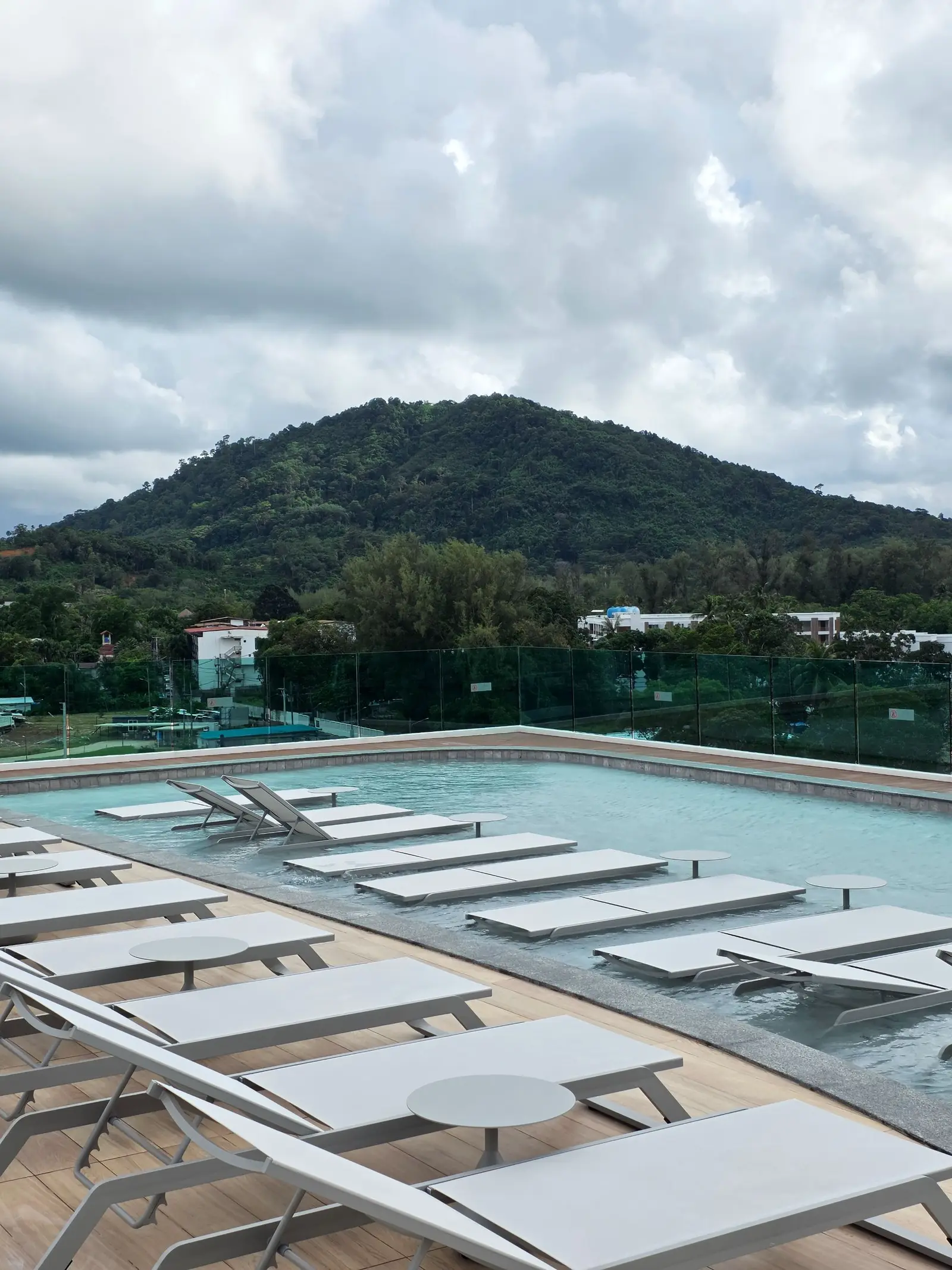 Rooftop infinity pool